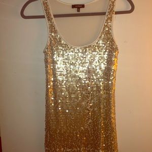 Express Sequined Tank XS